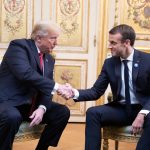 French President Emmanuel Macron and US President Donald Trump