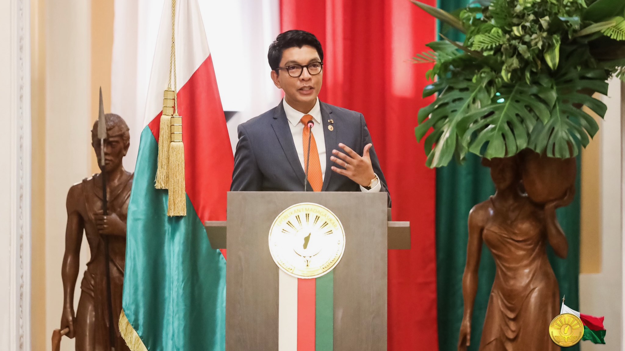 Madagascar President Andry Rajoelina