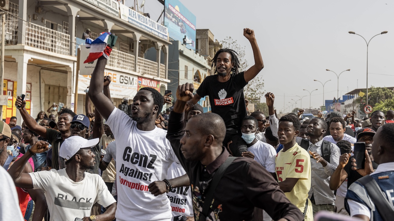 “The beginning of a new revolution”: Gambian youth protest state corruption, face mass arrests