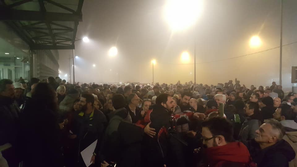 Serbian postal strike