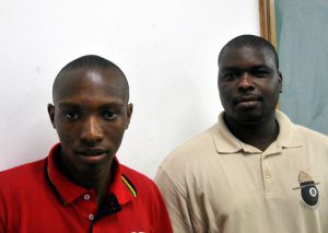 Maxwell Dlamini and Musa Ngubeni