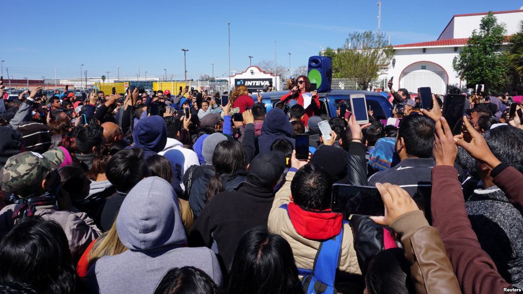 Mexico workers strike