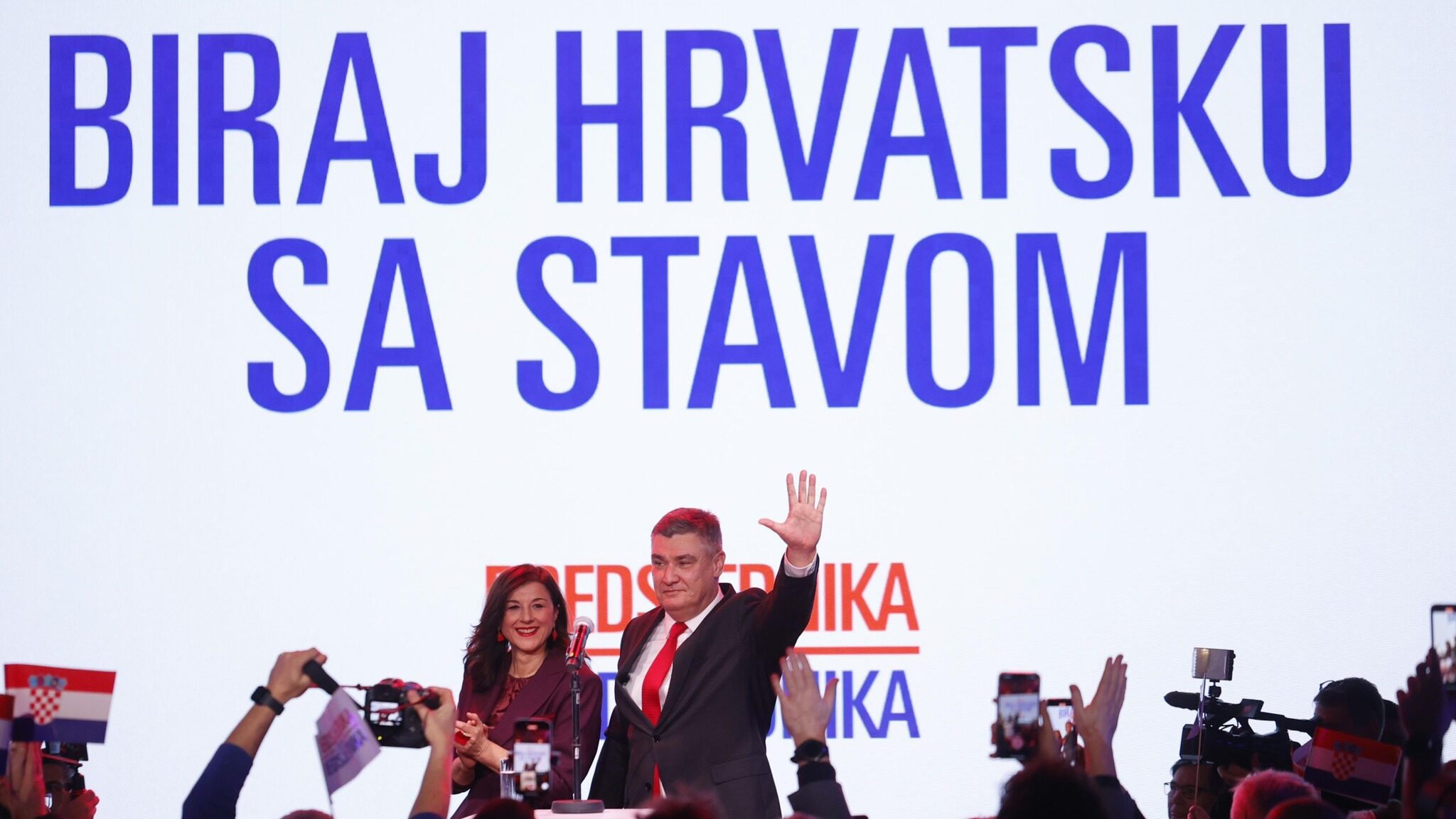 Croatia’s presidential race heads to second round