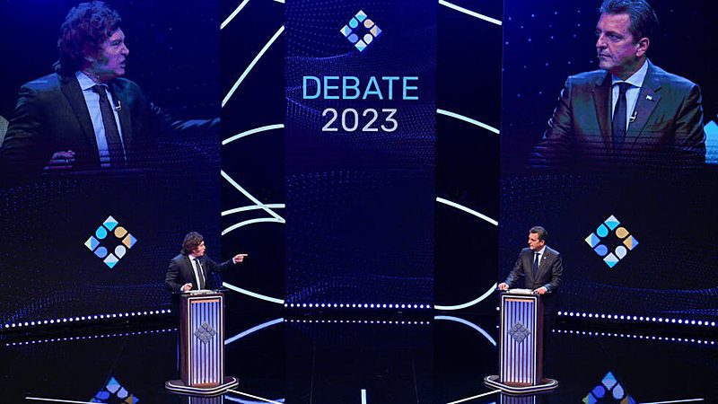 One week before the elections in Argentina, Sergio Massa and far-right Javier Milei are neck and neck