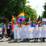 Moldova pride march.