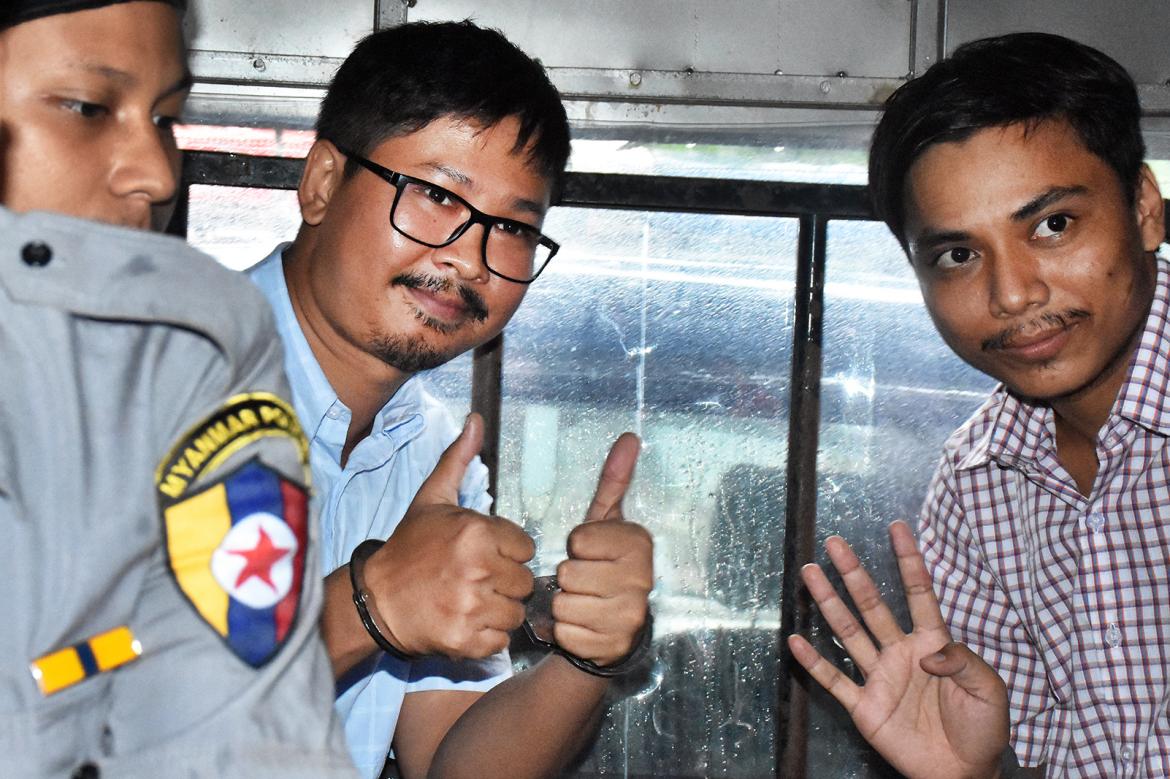 Myanmar journalists freed