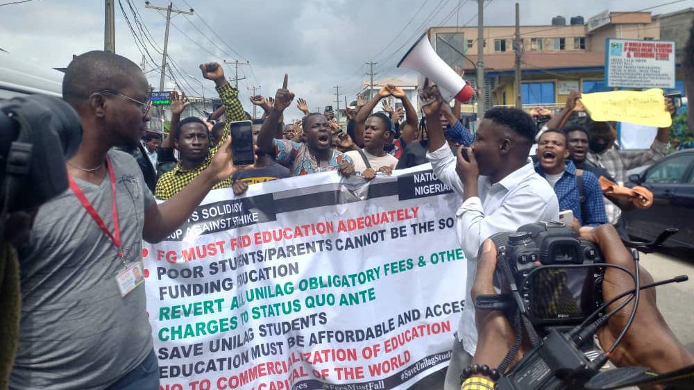 Nigerian university students protest fee hike amid soaring cost of living