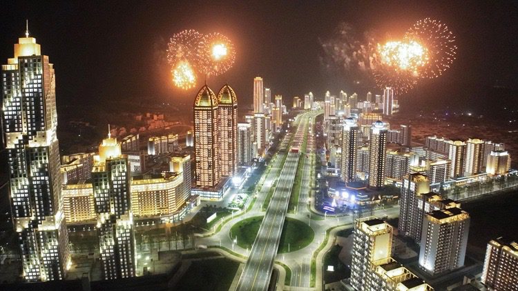 North Korea Apartment complex