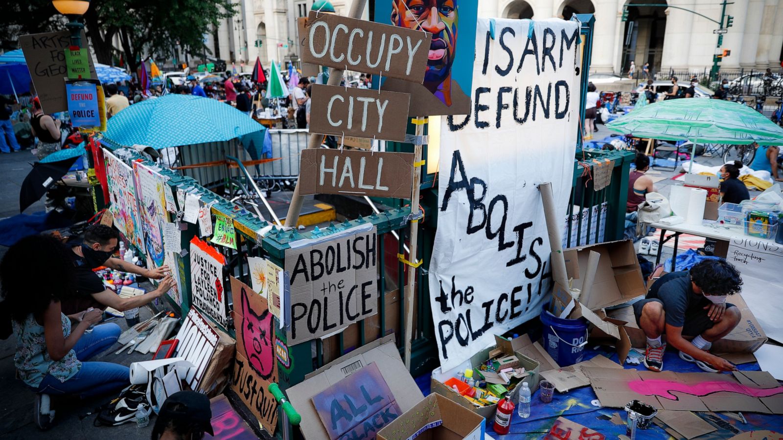 New York City’s police budget cut falls short
