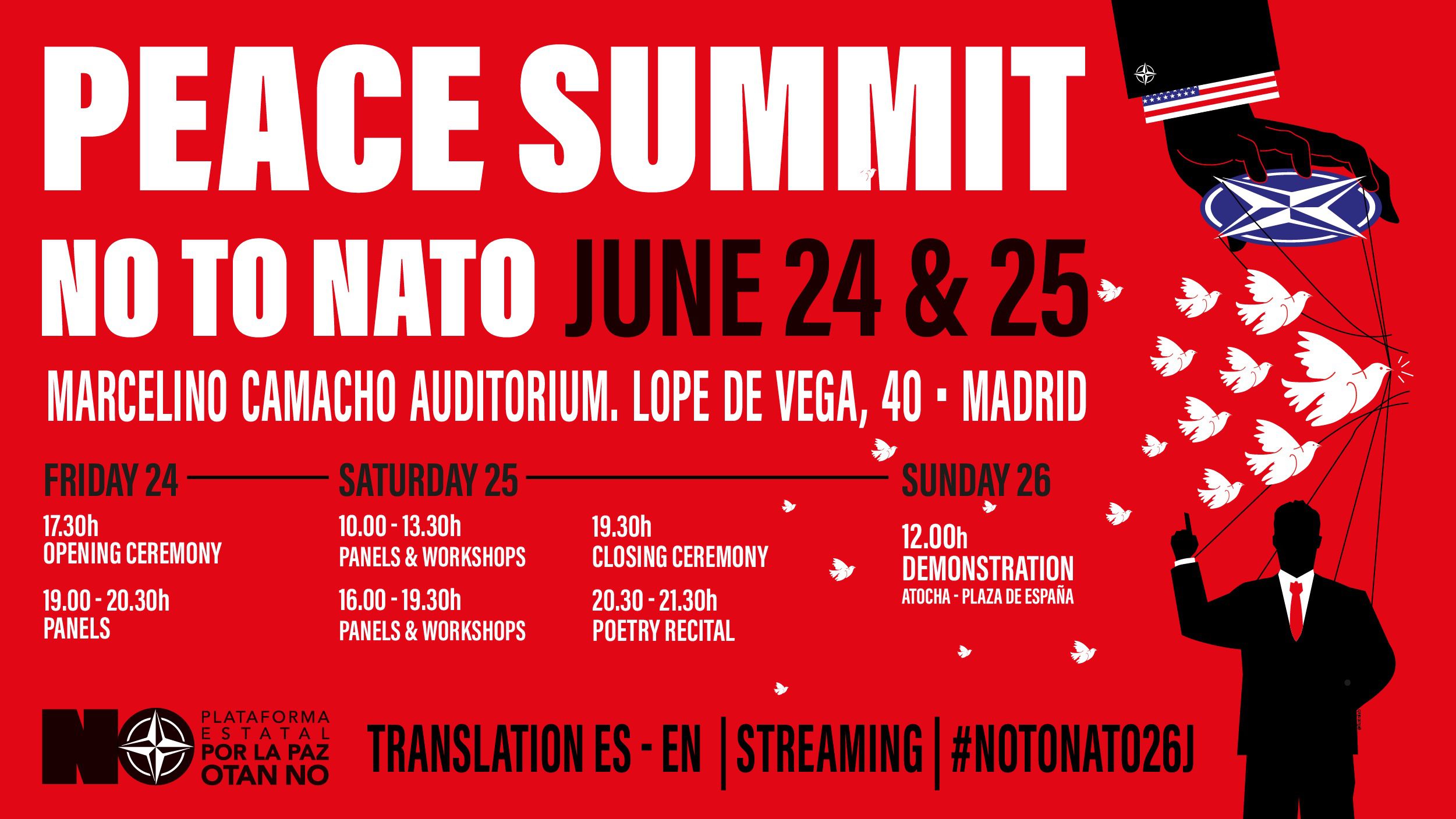 Peace summit Madrid