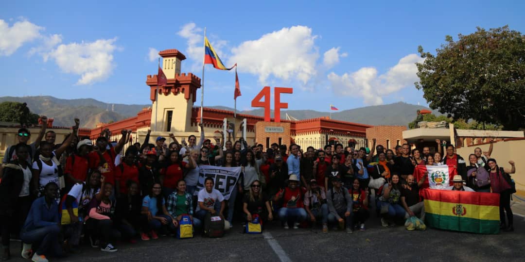 ‘Che Guevara’ Internationalist Youth Brigade initiates activities in Venezuela