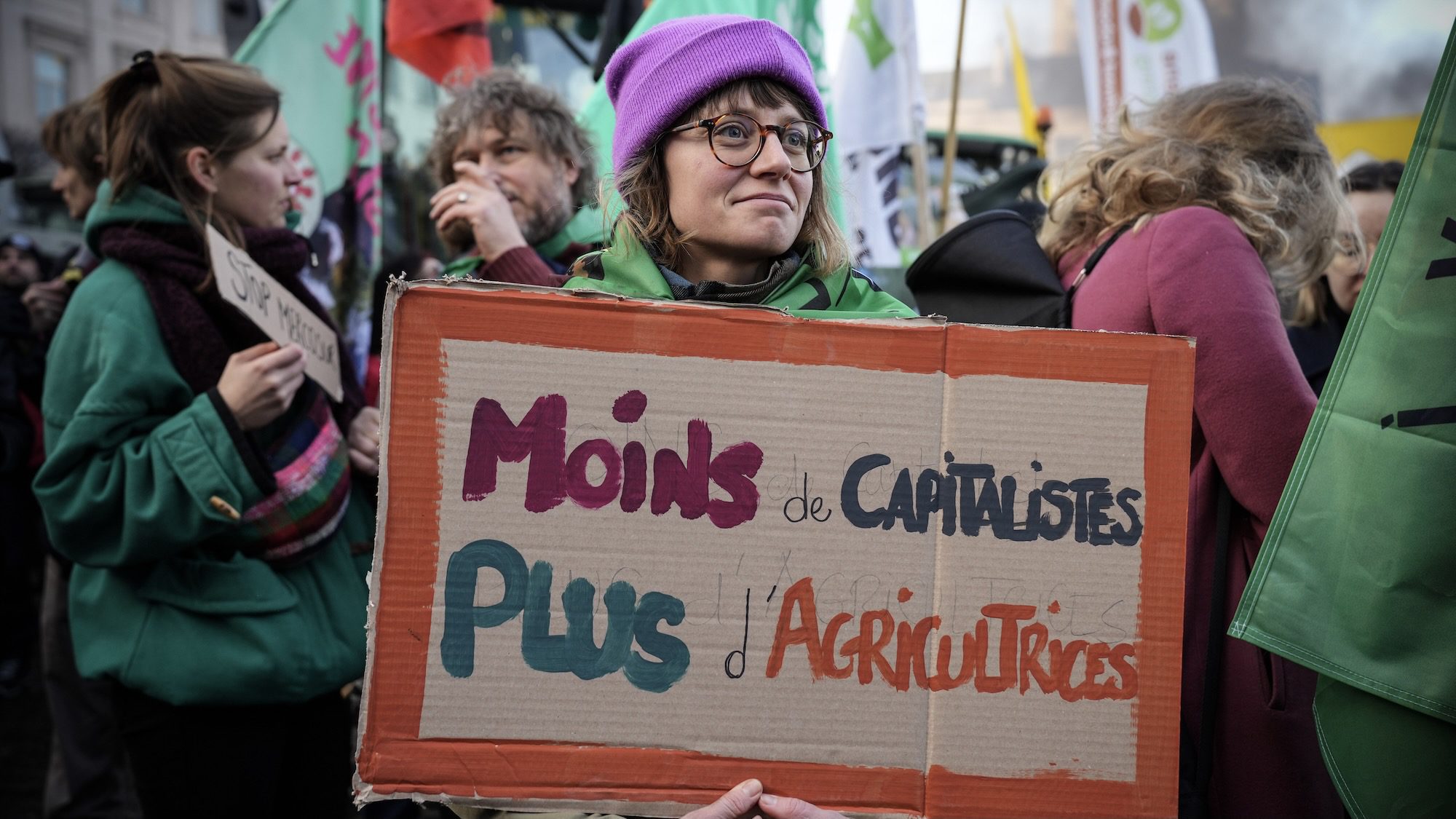 PTB demands respect for farmers across Europe: “They must be able to live from their work”