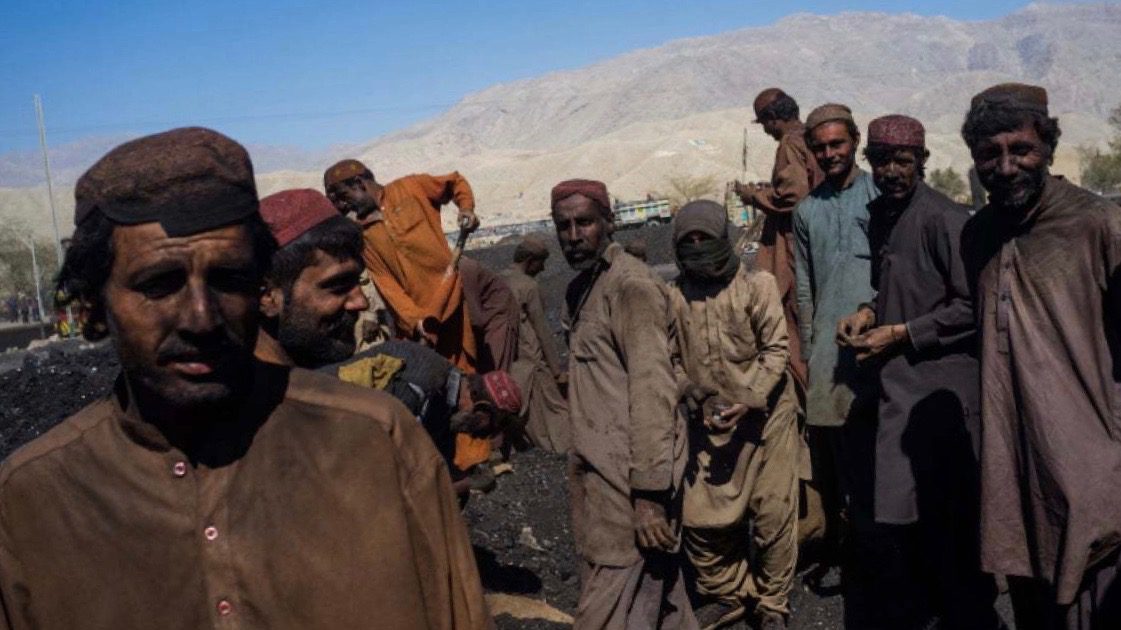 Pakistan coal miners