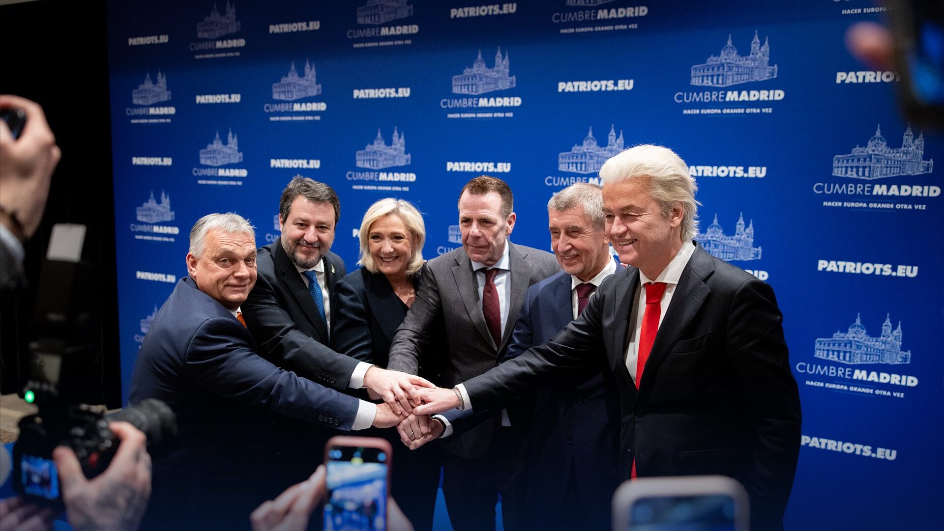 Far-right leaders gather in Madrid to “make Europe great again”