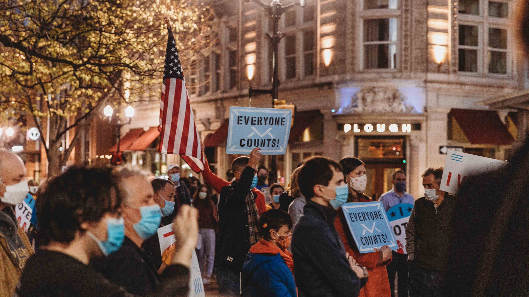 Trump continues campaign of lies, protests break out to protect the vote