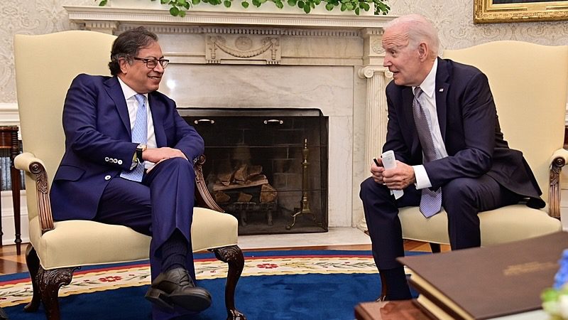 Petro meets with Biden and asks for an end to sanctions against Venezuela