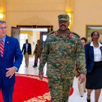 Retired US Army General Michael Flynn and Ugandan General Muhoozi Kainerugaba (1)