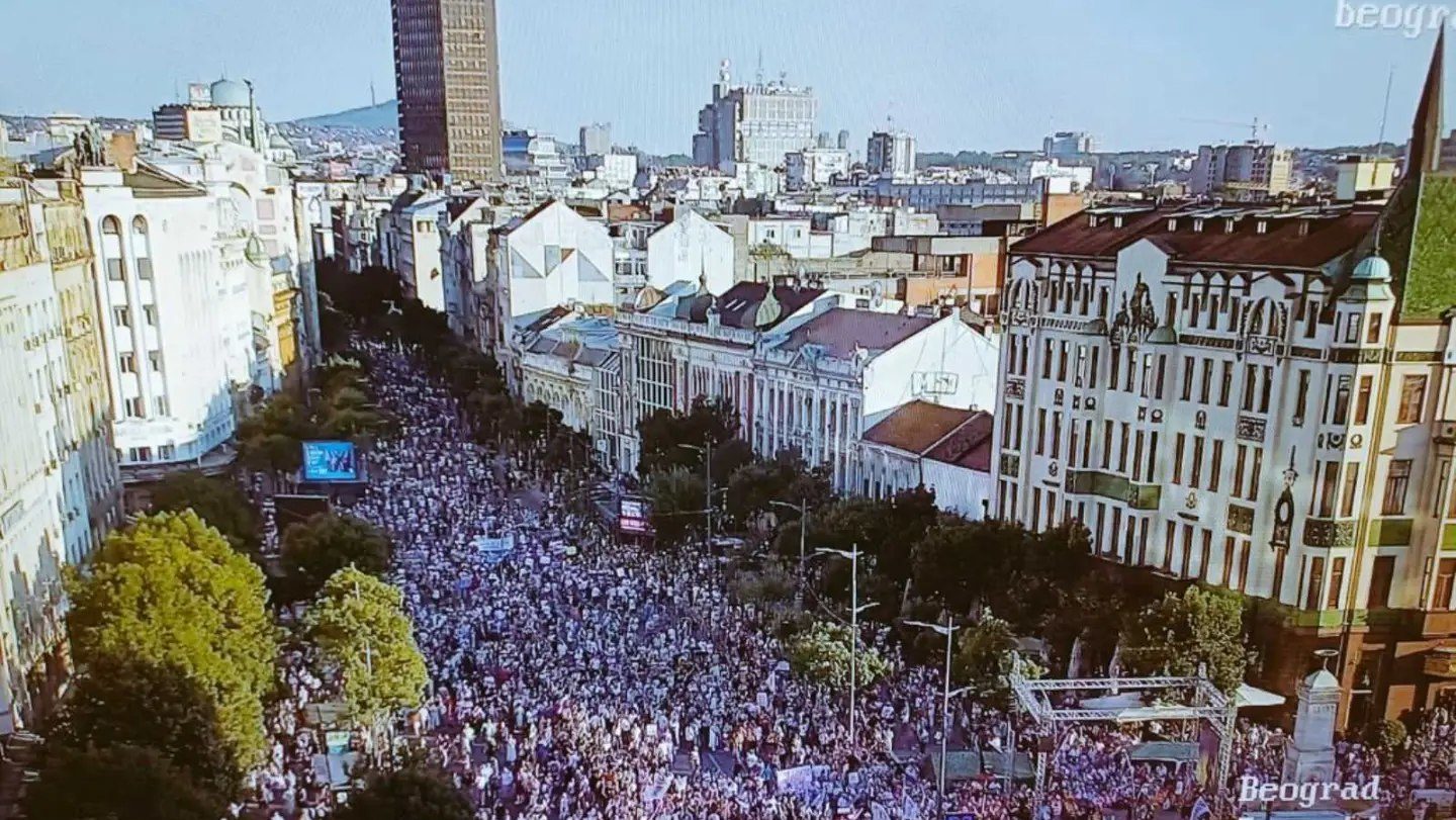 Battle for Jadar: tens of thousands rally against Rio Tinto’s mining project in Serbia