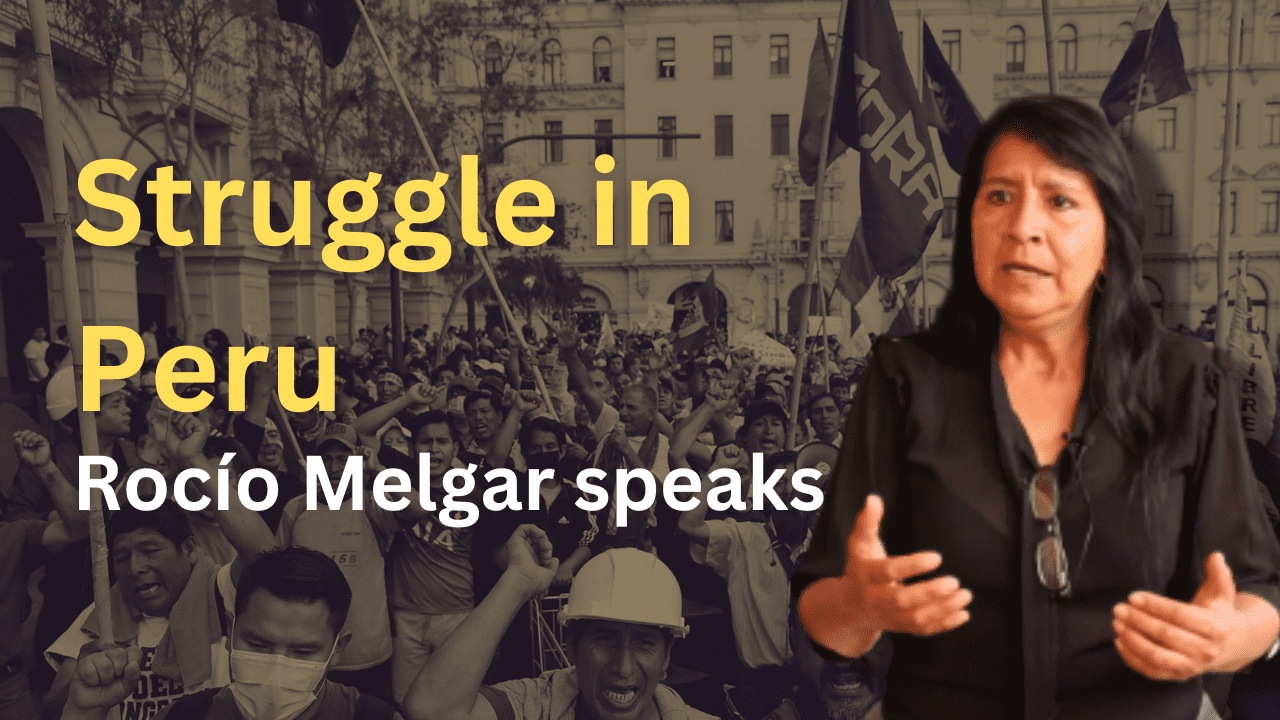 Persecuted Peruvian activist speaks on the ongoing struggle against the coup government
