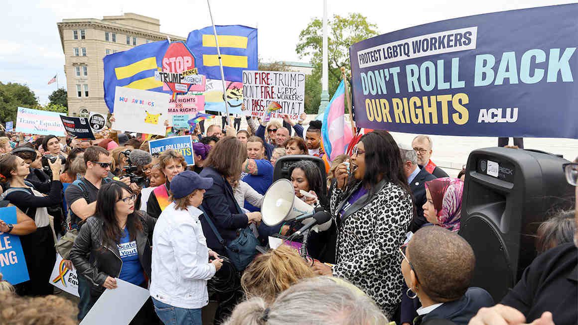 US Supreme court ruling for LGBT+ workers rights