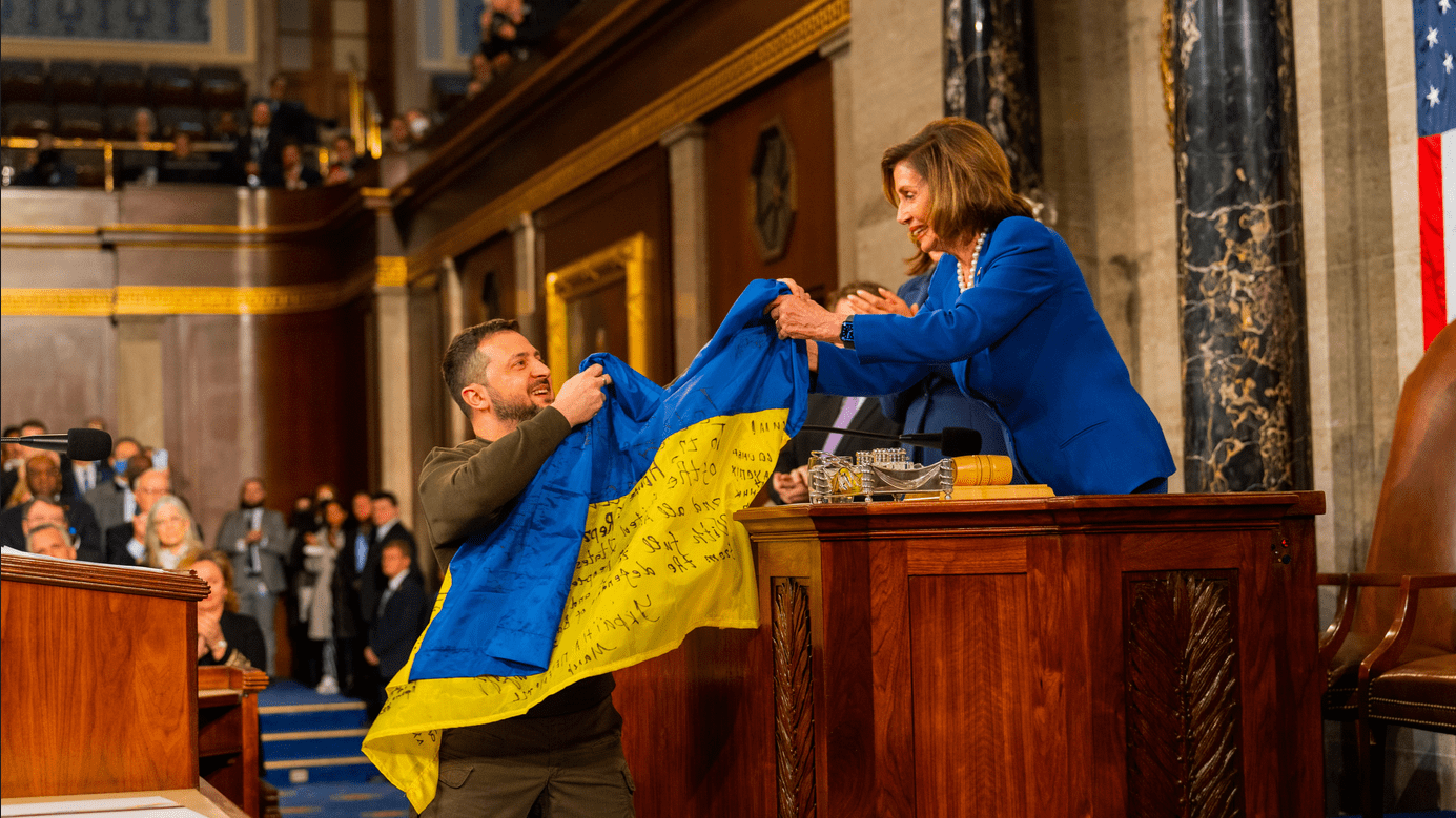 Following Zelensky’s address to US Congress, anti-war activists call for peace