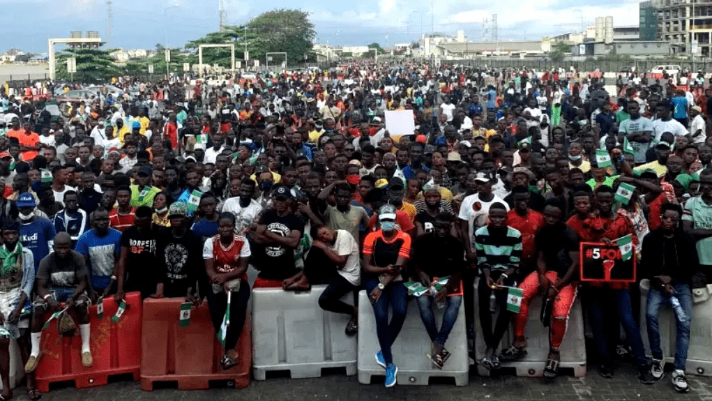 Panel says Nigerian army and police were responsible for death of over 100 EndSARS protesters
