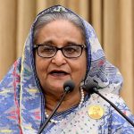 former prime minister of Bangladesh Sheikh Hasina