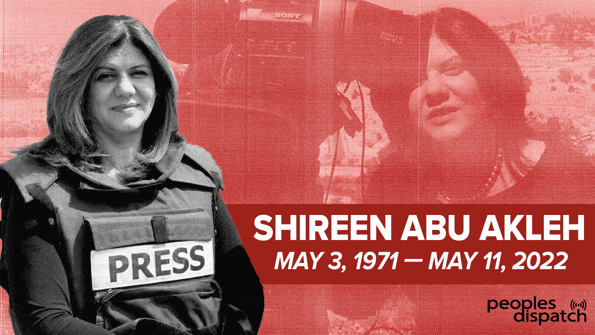 Israel must stop its murderous attacks on Palestinian journalists and people