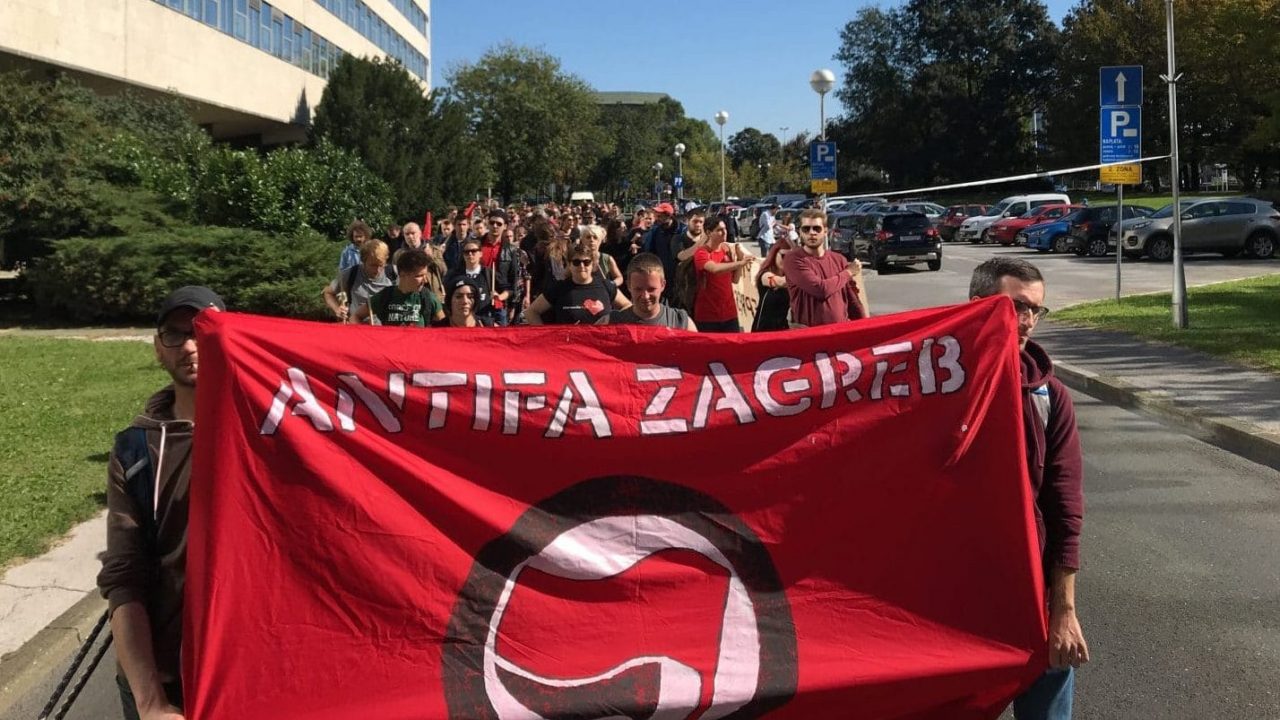 Croatia march