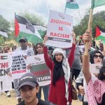 Johannesburg, South Africa Palestine solidarity protest