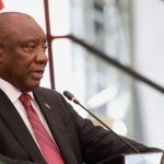 South African President Cyril Ramaphosa