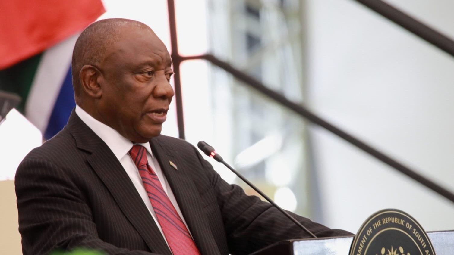 South African President Cyril Ramaphosa