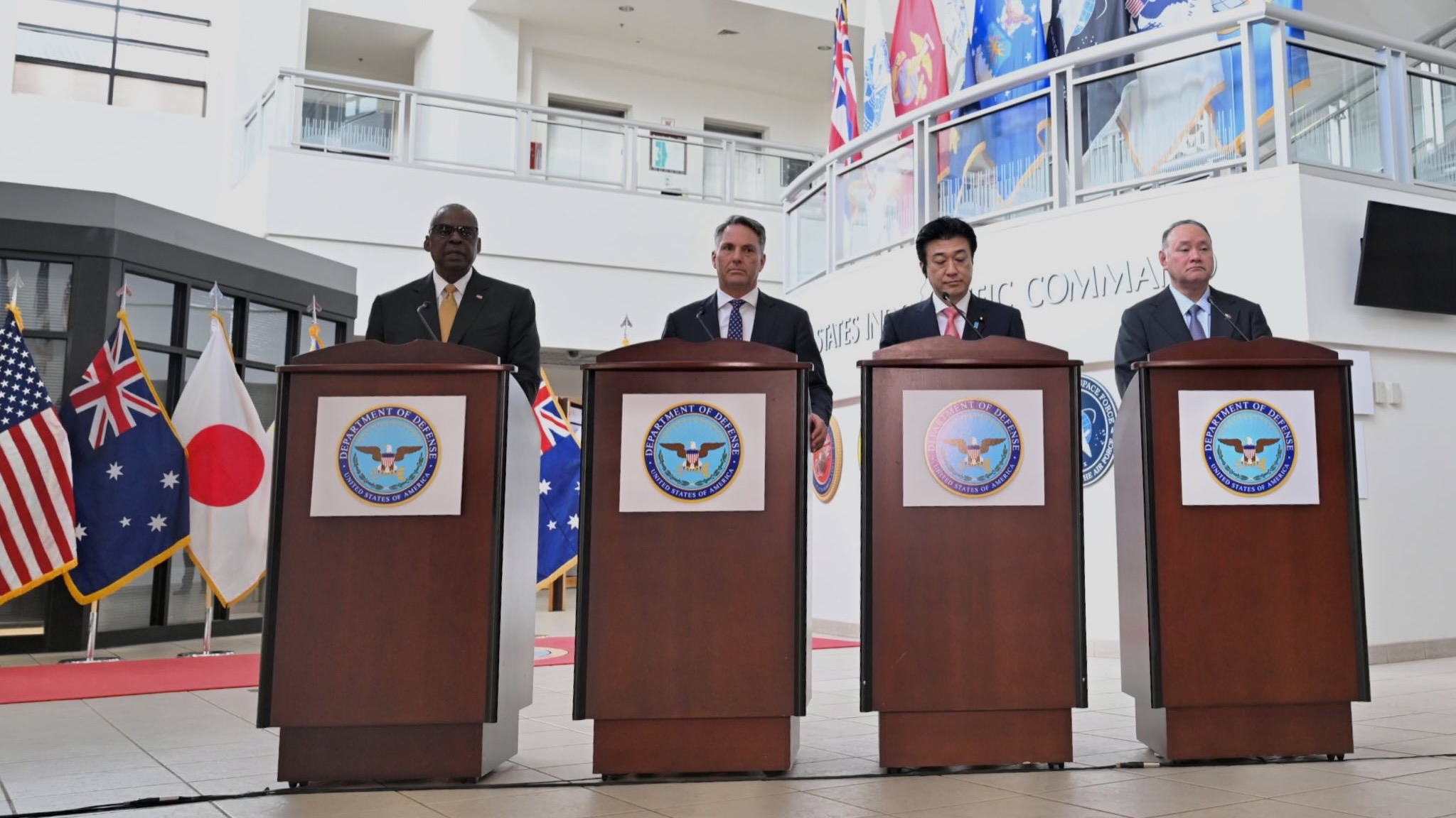 Estados Unidos reúne a la Escuadra contra China