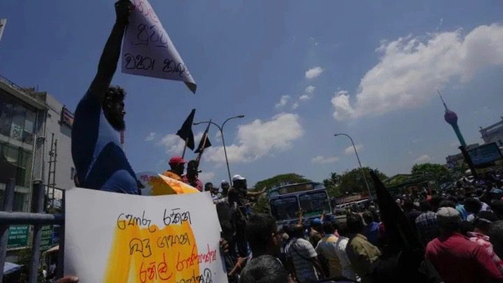 Sri Lanka protest