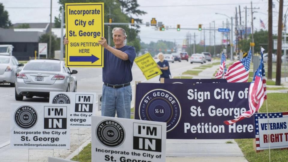 White residents of Baton Rouge, Louisiana to form separate city in move termed “neo-segregationist”