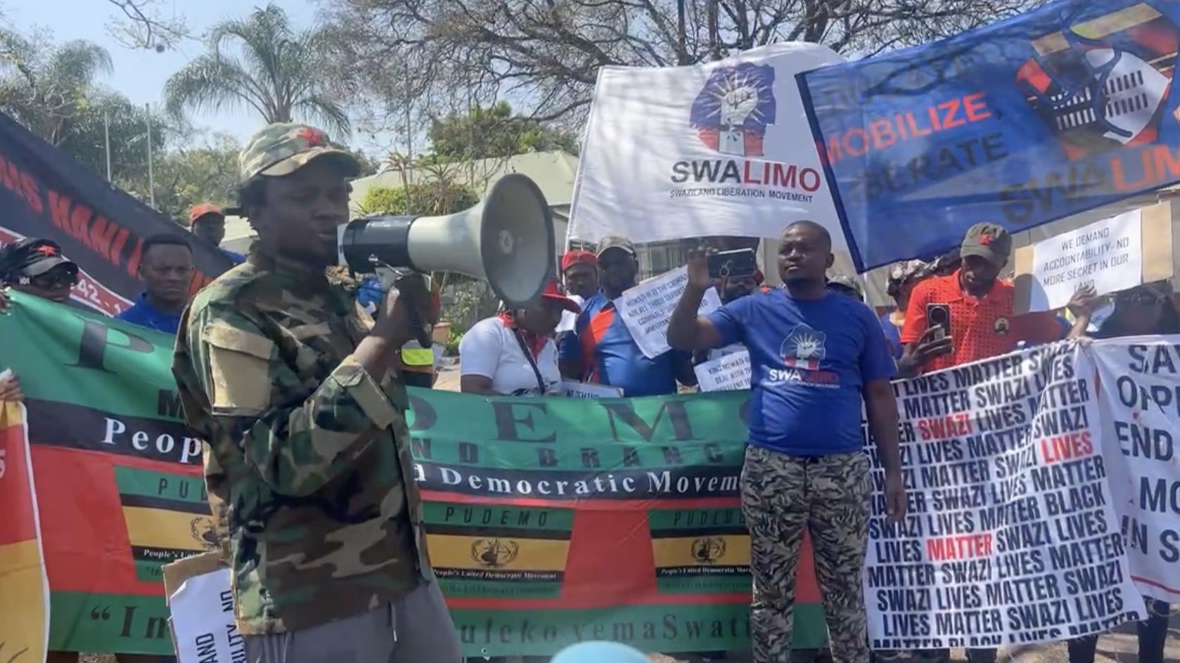 Swazi activists protest deportation deal