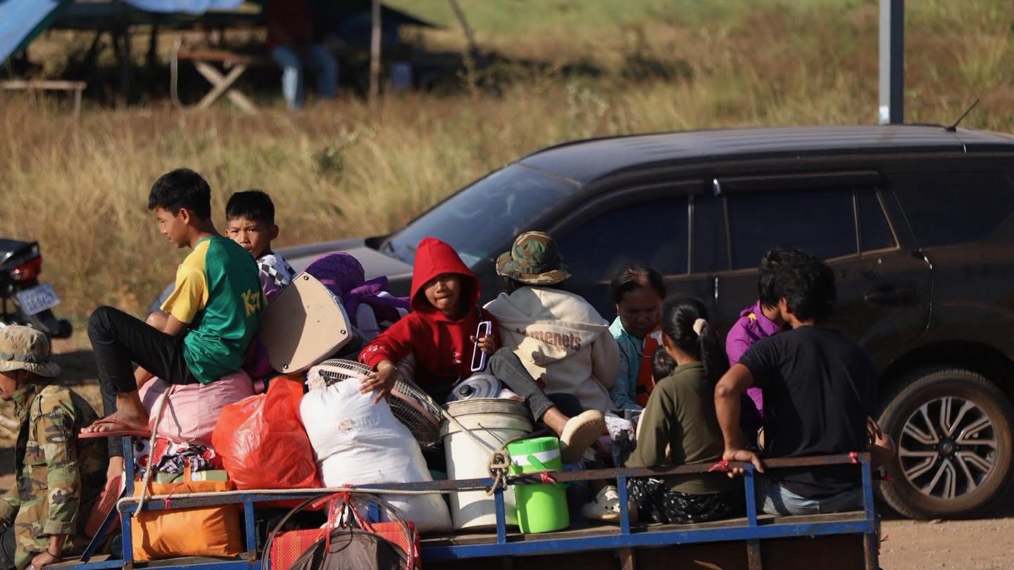 Displaced Cambodian citizens