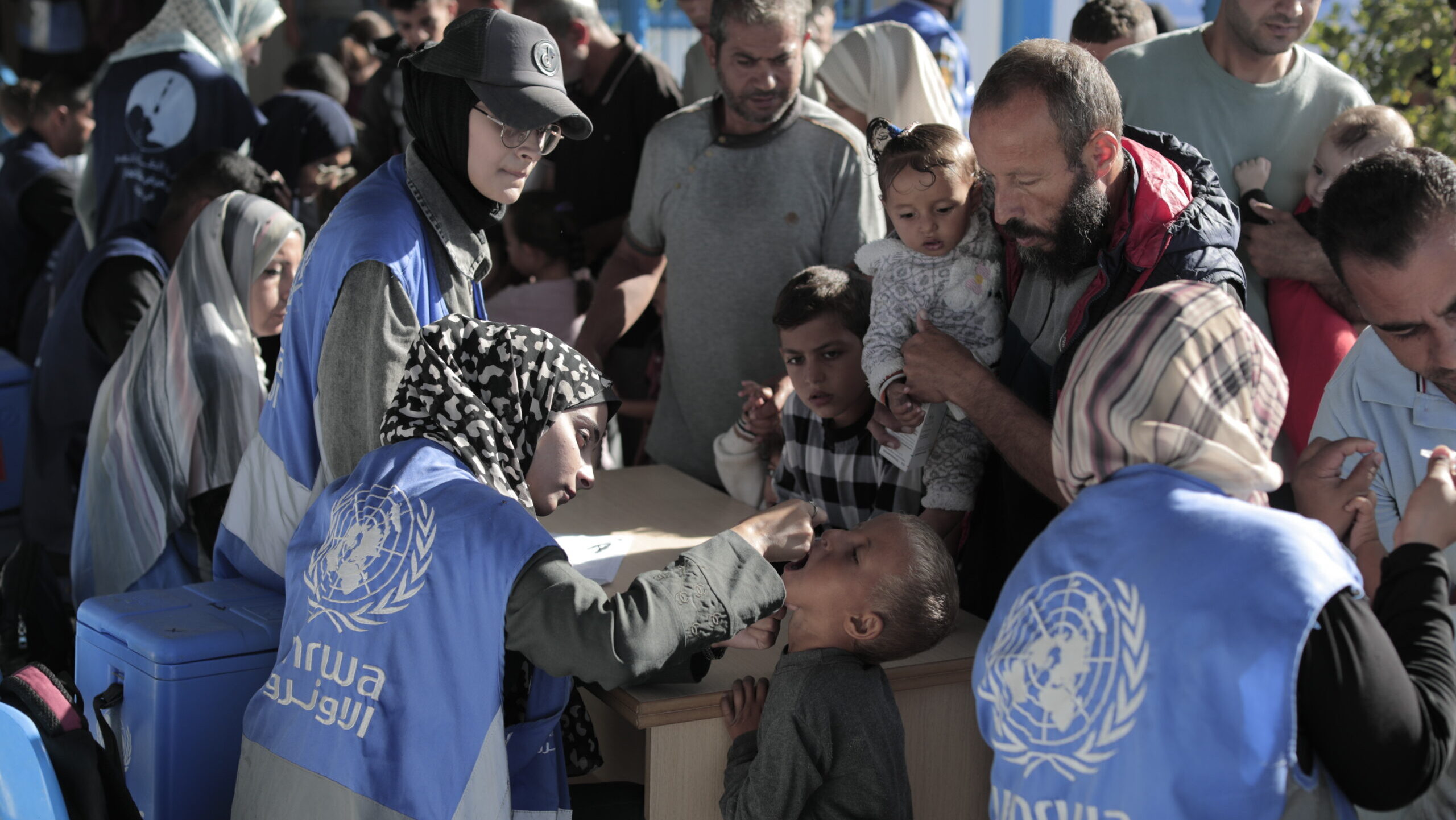 Final phase of polio vaccination in Gaza suspended amid Israeli attacks