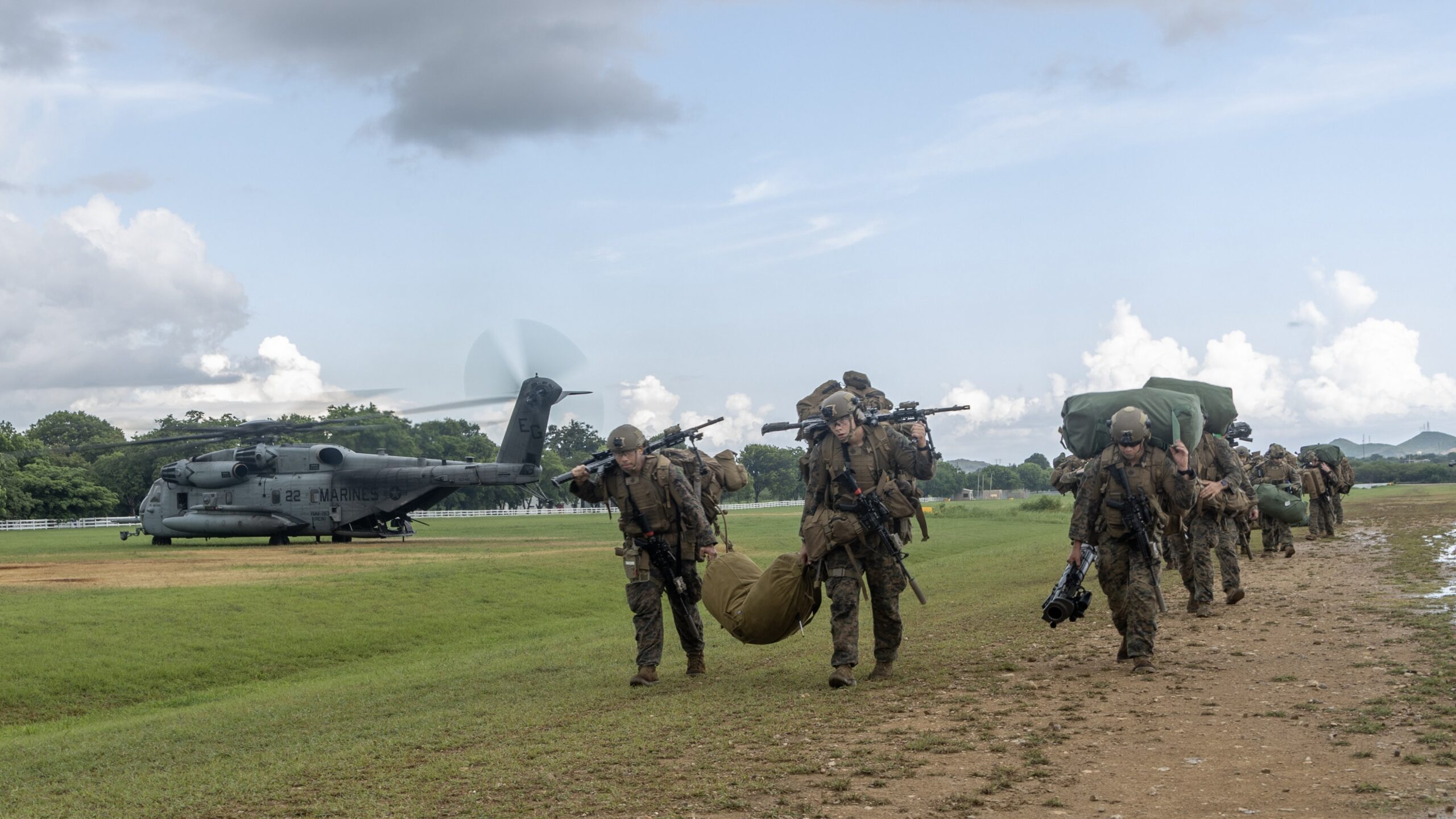US Marines in Puerto Rico