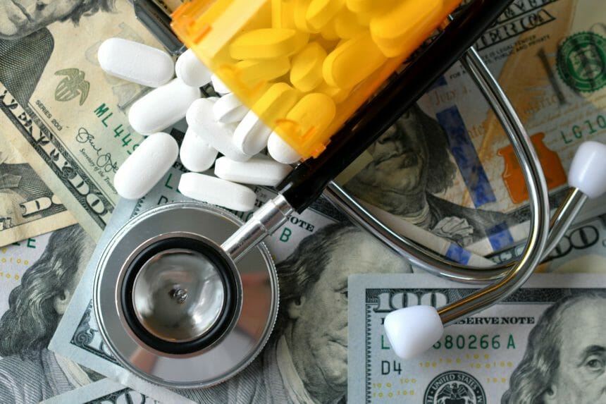 US pharma and money
