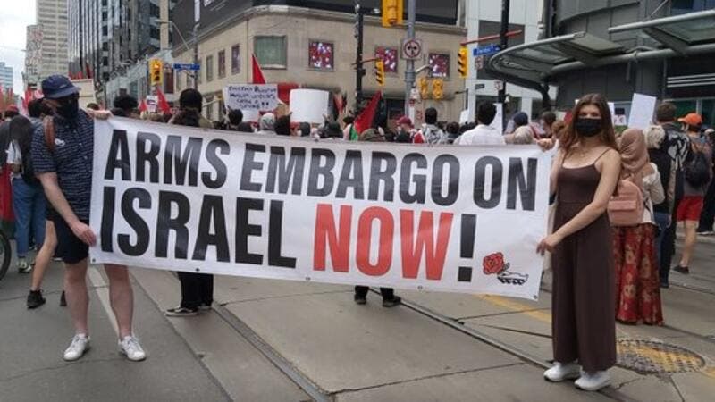 Open letter to state parties of Arms Trade Treaty calls for arms embargo on Israel
