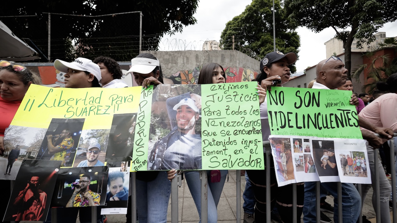 Venezuela demands the immediate repatriation of migrants detained in El Salvador