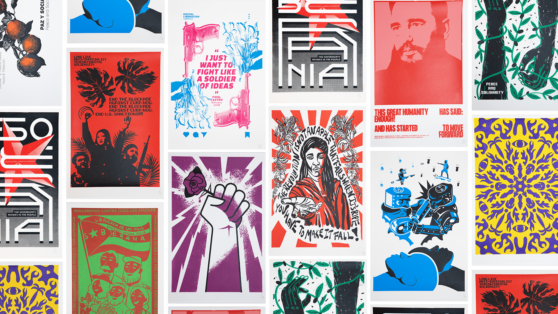 Líneas Vitales/Vital Lines: Defying a blockade through art