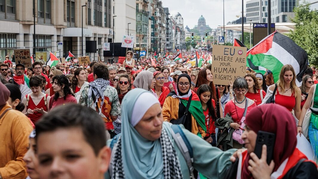 Mass protests across Europe demand just peace for Palestine