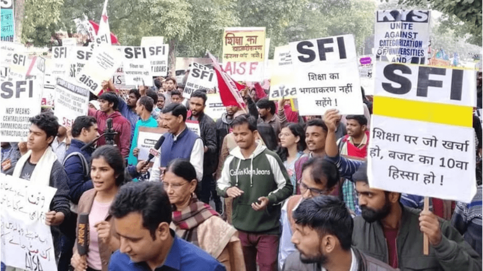 JNU protests