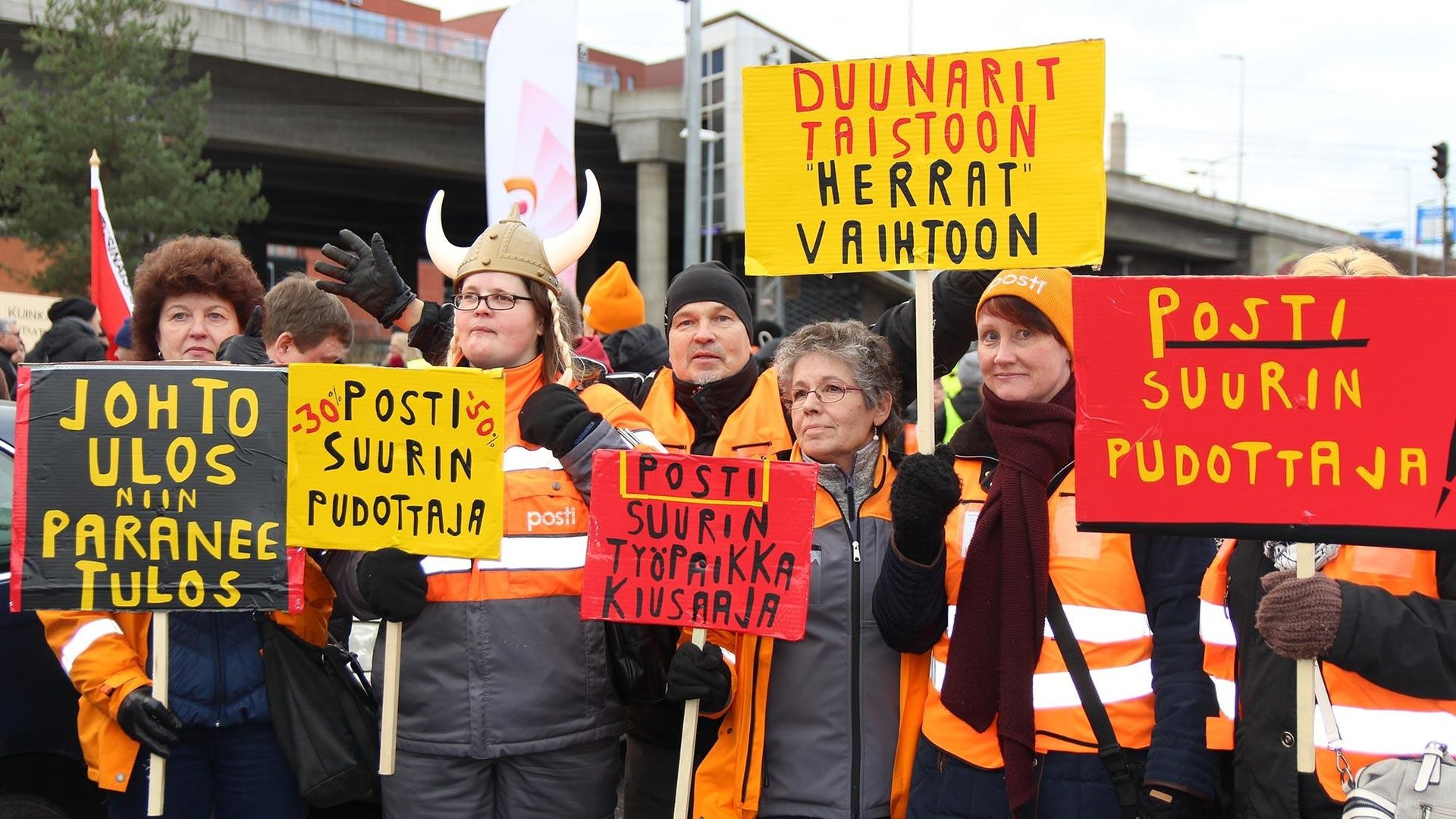 Finland postal workers