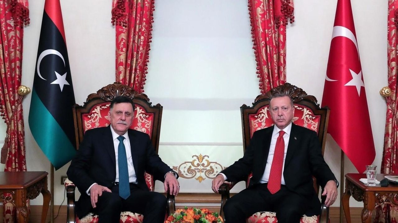 Turkish troops in Libya