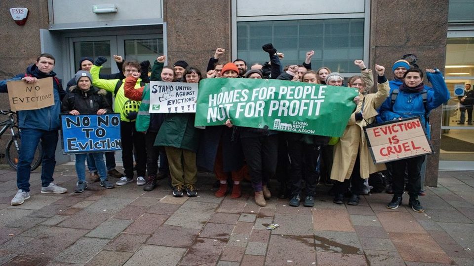 Winter evictions Scotland