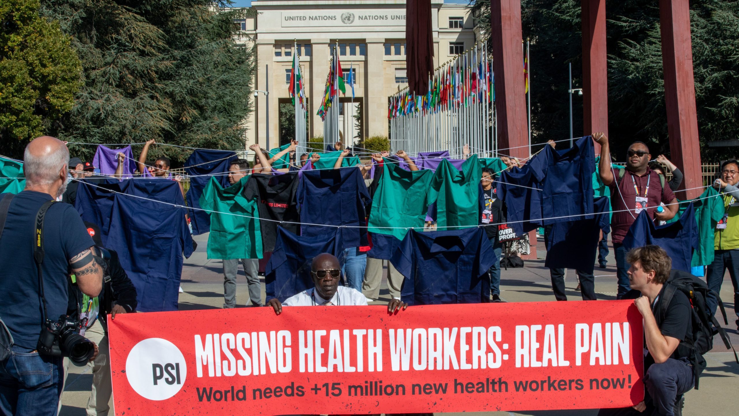 Unions demand urgent action on health workers shortage and quality of care