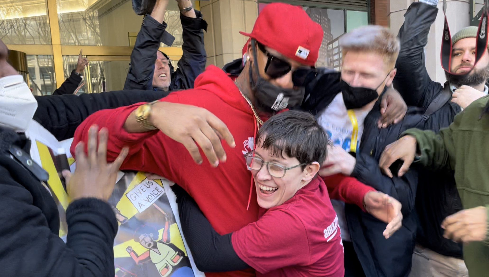Against all odds, workers win first Amazon union in US